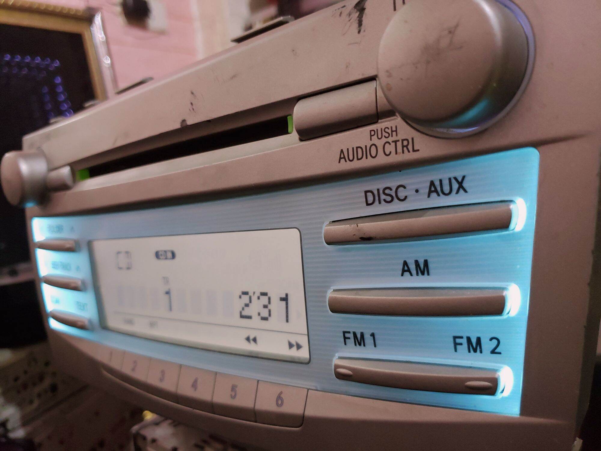 cd camry 1 đĩa hàng Mexico