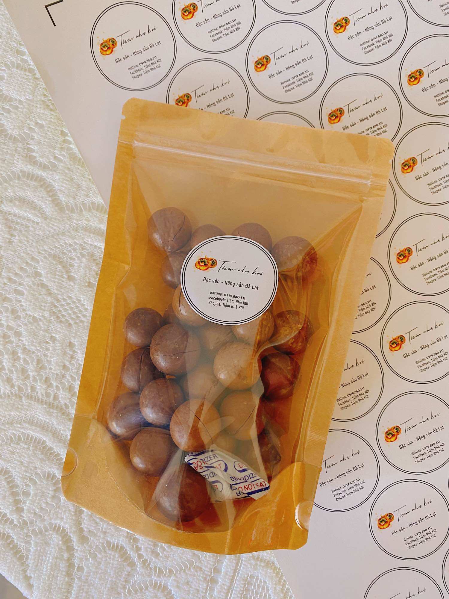Hạt Macca nứt vỏ | 300-500gr | Đặc Sản Đà Lạt