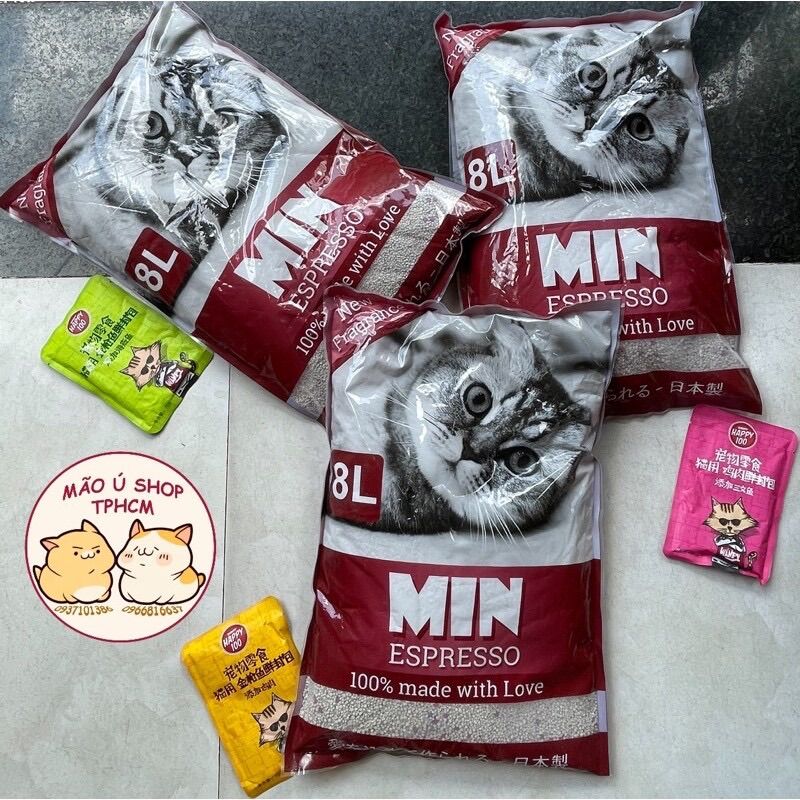 CÁT MIN 8L - CÁT VỆ SINH CHO MÈO
