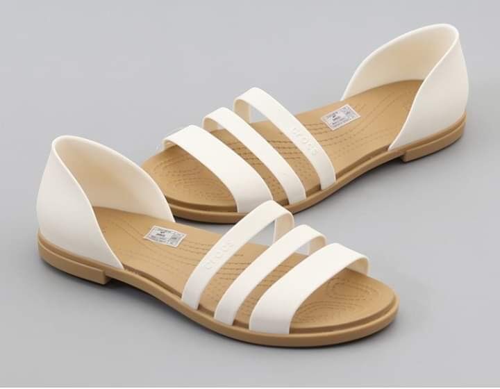SANDAL CROCS- TULUM OPEN FLAT CHO NỮ