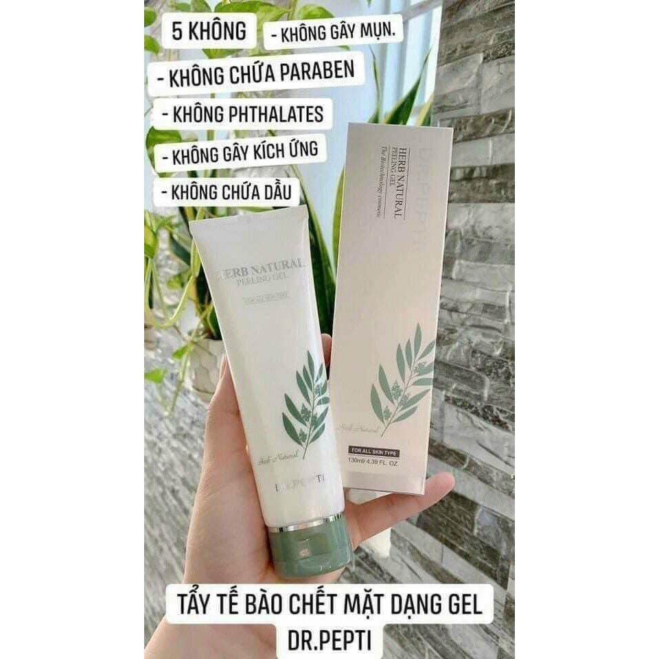 [Hcm][Hàn Quốc] Tẩy Tế Bào Chết Dr Pepti Herb Natural Peeling Gel 130Ml