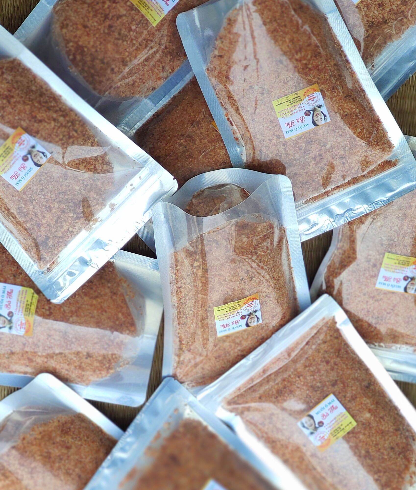 Muối ô mai Bà Thu - Túi zip 500g