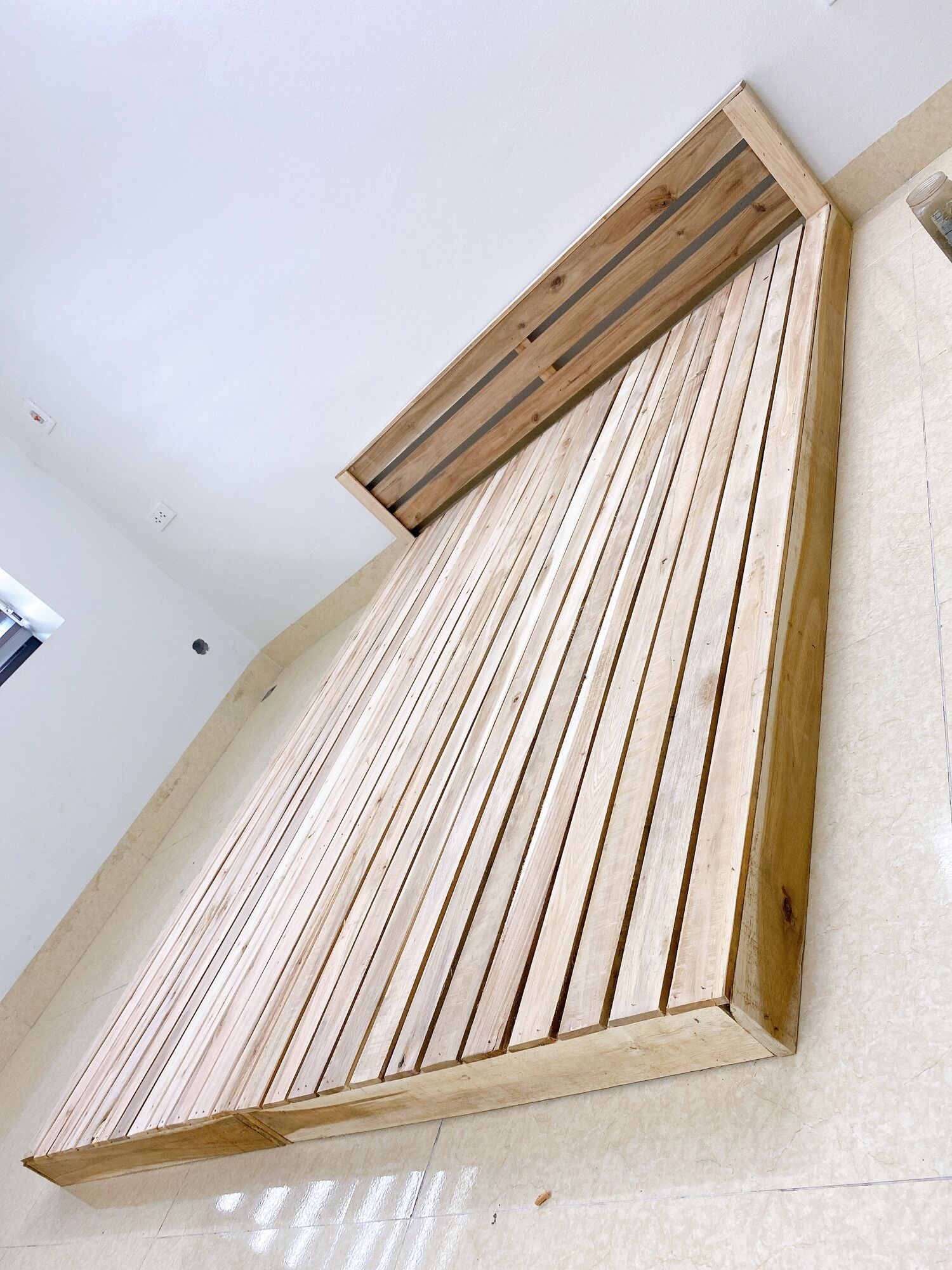 Dát giường hộp palet giường bệt