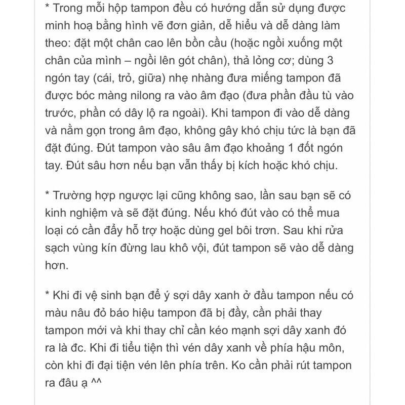 Tampon OB,JESSA BVS DẠNG NÚT Đức