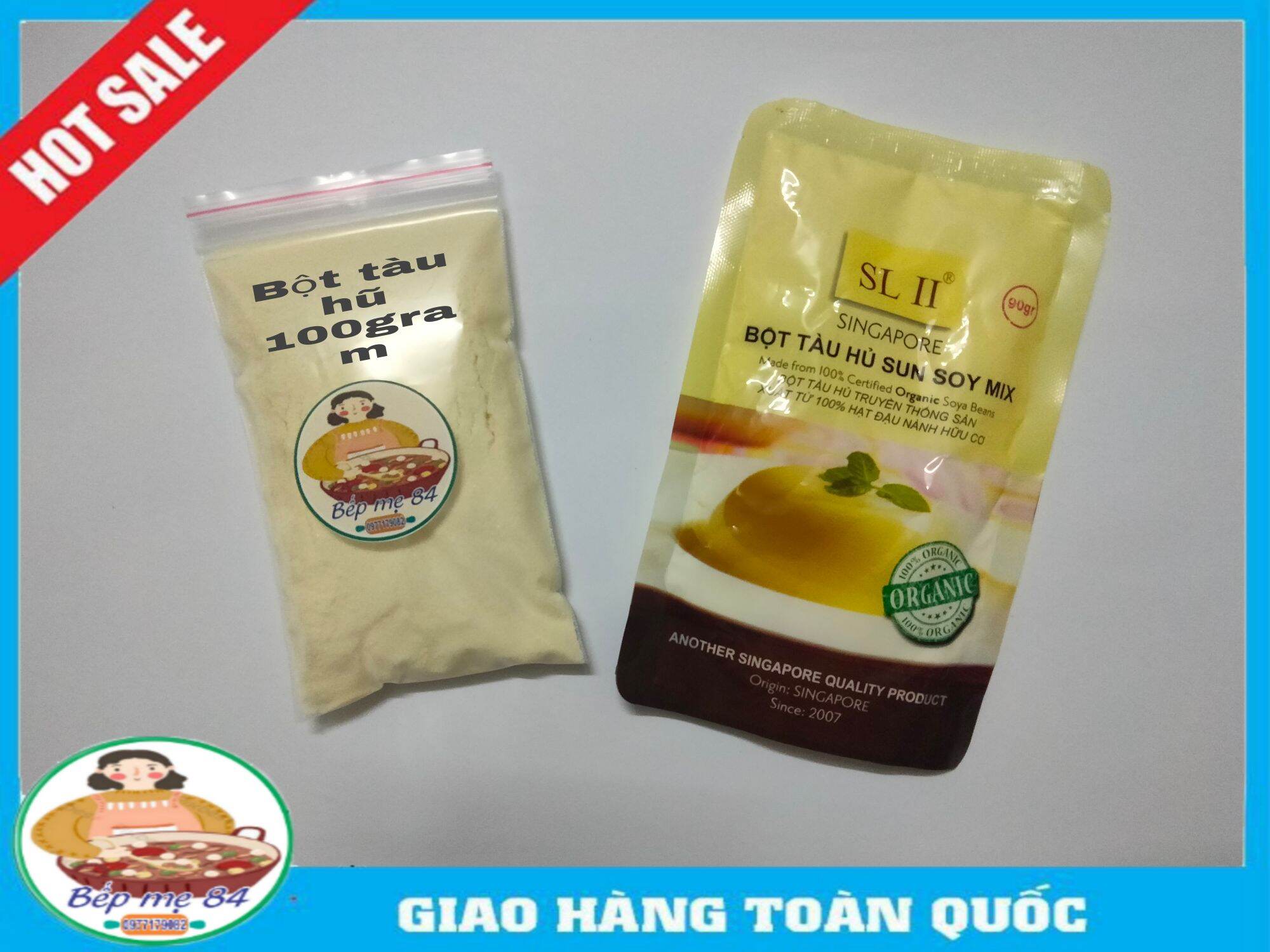 Bột Tàu Hũ Singapore Sun Soy Mix  100G