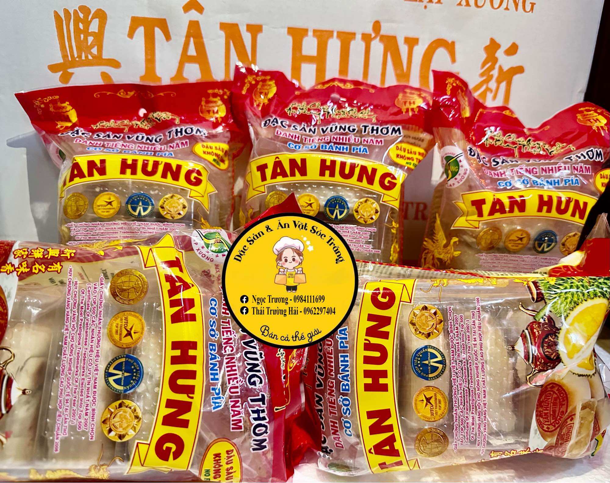 Bánh Pía Tân Hưng Không trứng