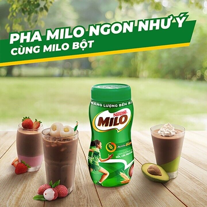 BỘT CACAO MILO HŨ 400G - NESTLÉ