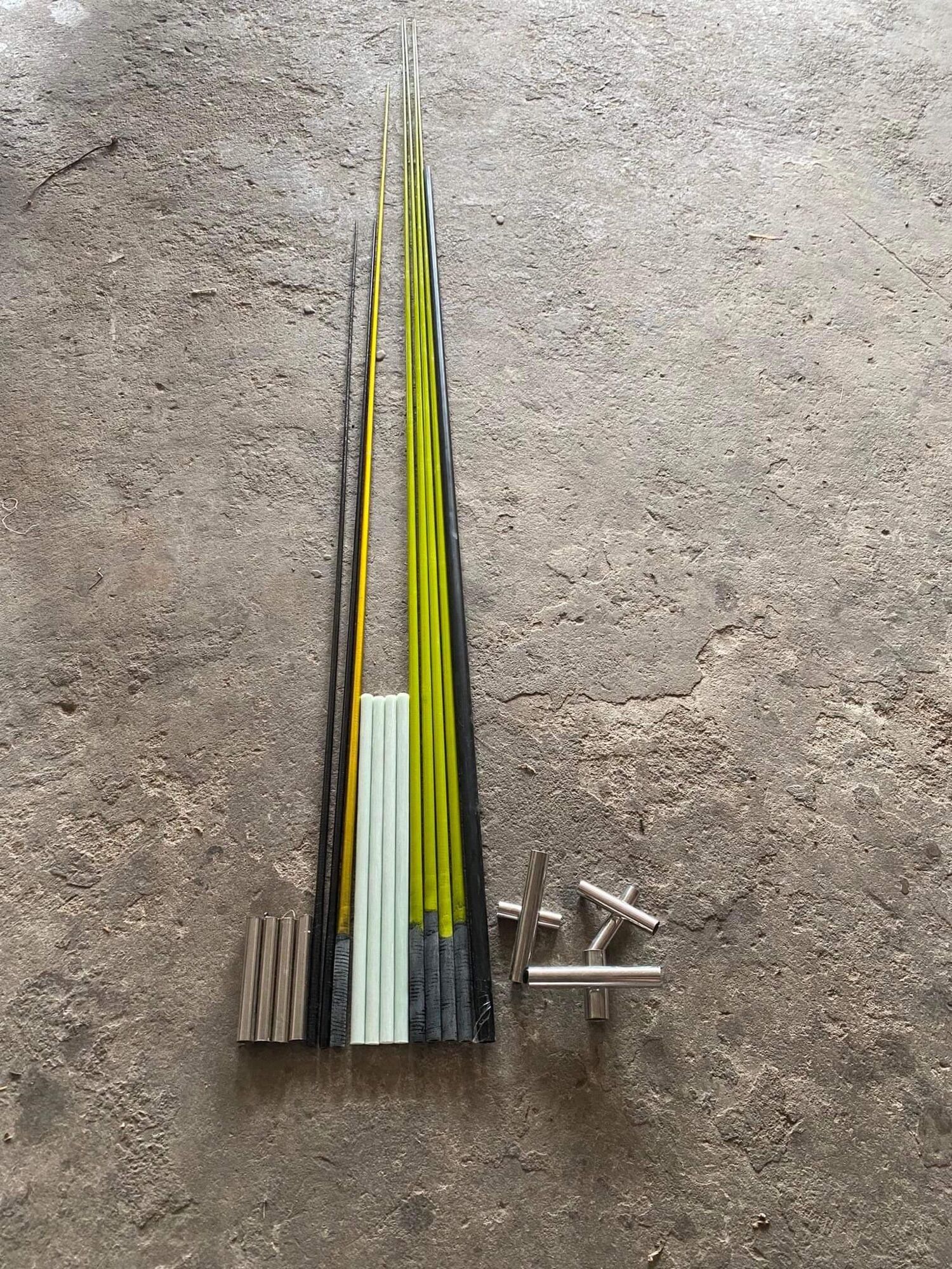 Khung Diều Sáo cacbon 3m2 tự lên