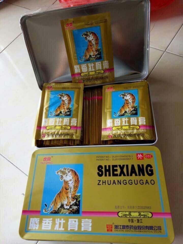 5 gói cao dán con cọp