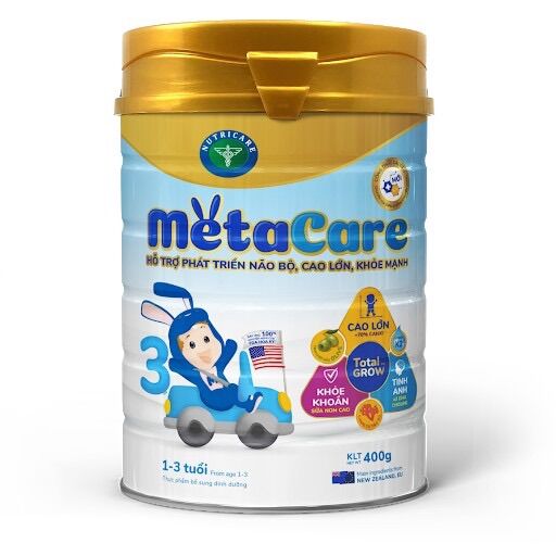 Sữa bột Nutricare Metacare số 3