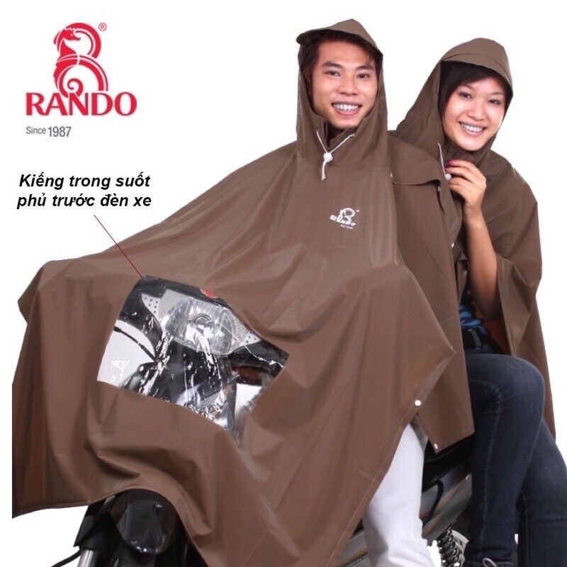 [HCM]ÁO MƯA 2 ĐẦU CAO CẤP THƯƠNG HIỆU RANDO