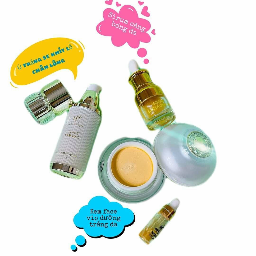 Serum collagen 3w HUỲNH ĐỖ sỉ 3 sp 405k
