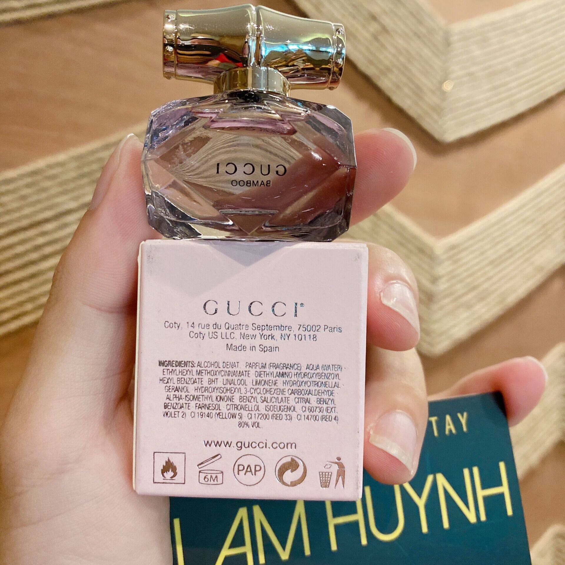 [ CHÍNH HÃNG ] Nước hoa mini GUCCI BAMBOO 5ml