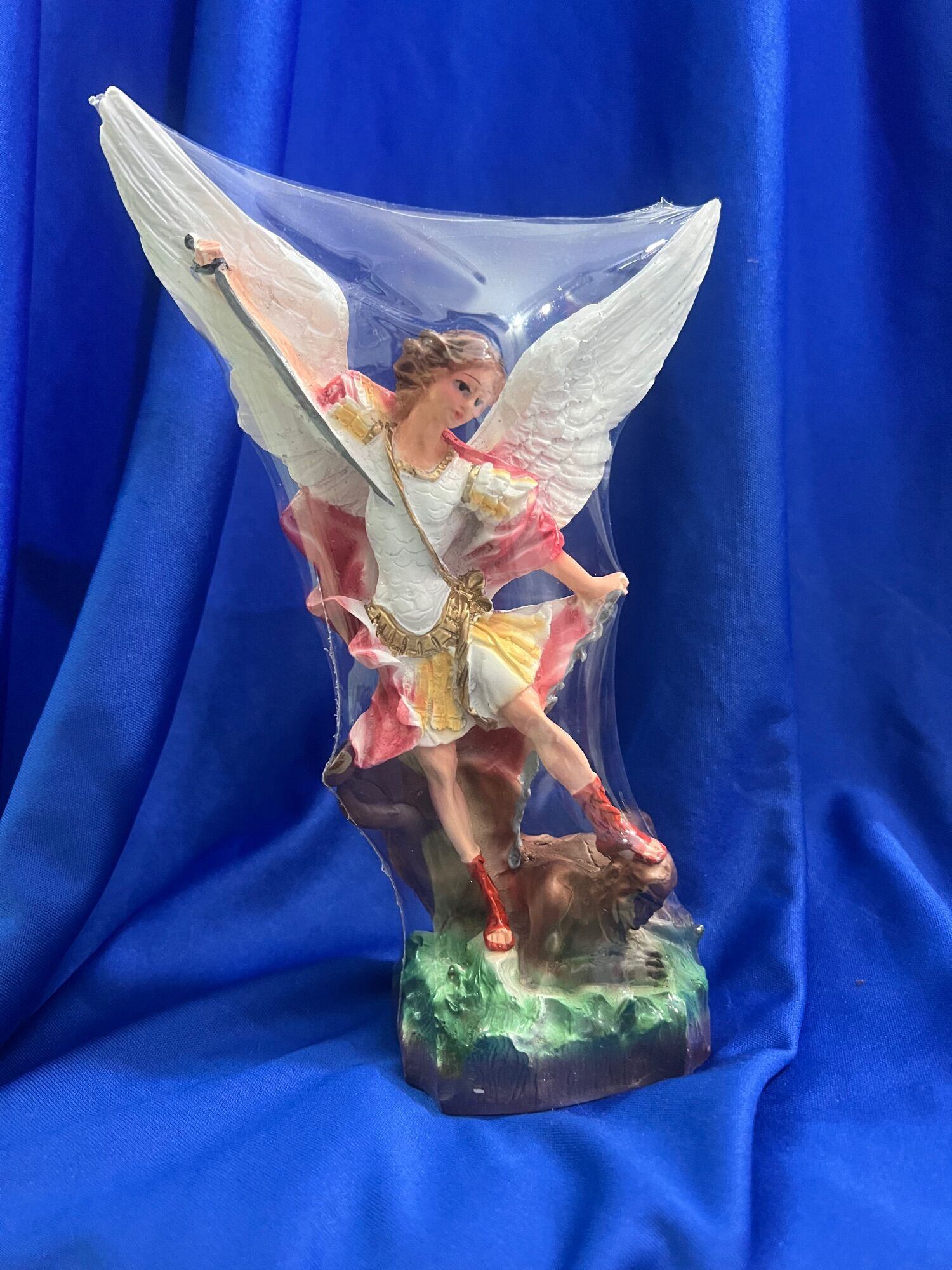Tượng công giáo - Tượng thiên thần Michael-Micae cao 20cm.
