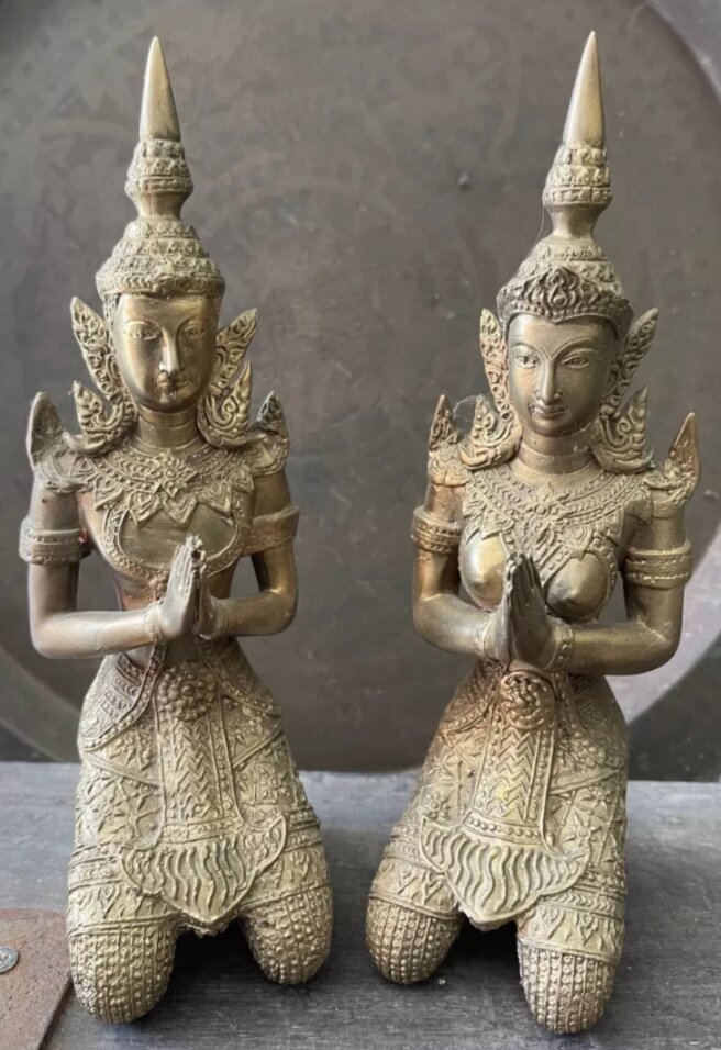 Tượng chư thiên đồng -gom 2 tuong dong that 100%