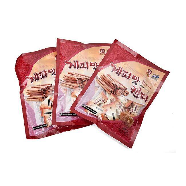 [COMBO 2 GÓI] KẸO SÂM VỊ QUẾ THƠM NGON BỔ DƯỠNG HÀN QUỐC (Gói 200g)