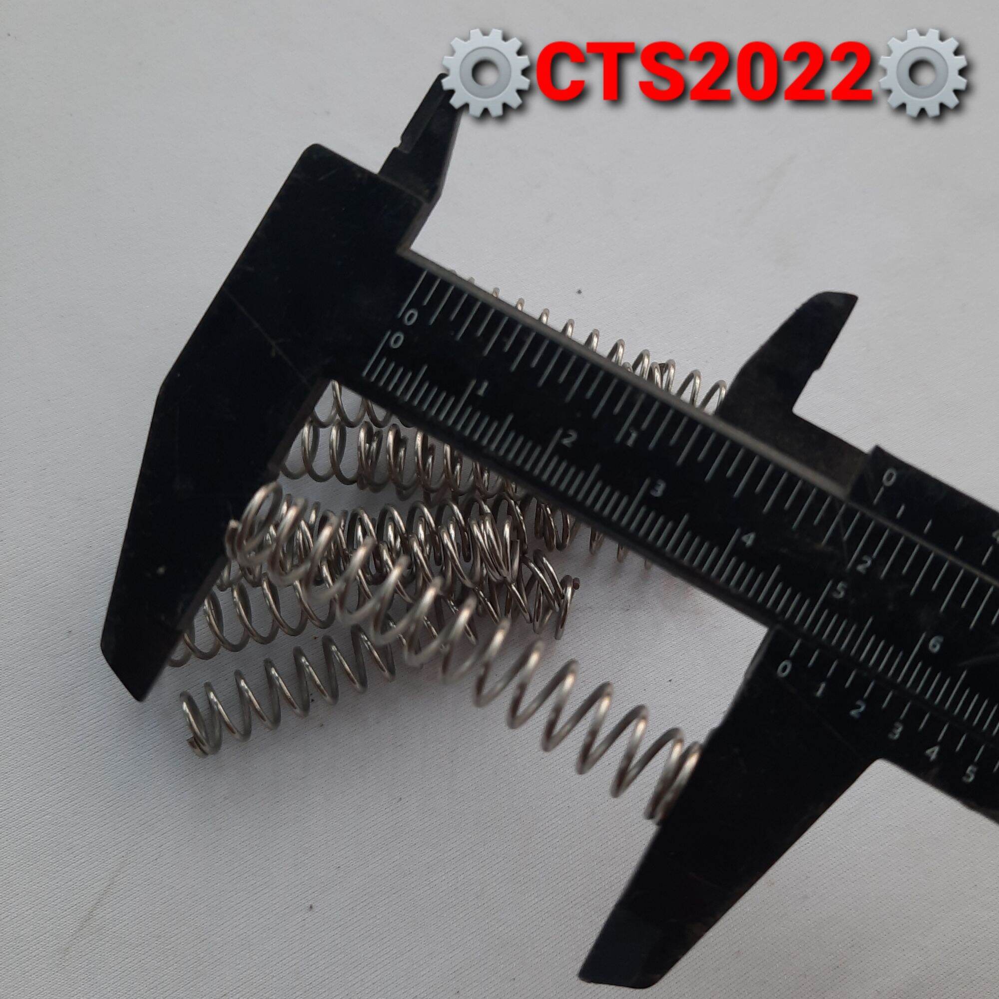 Lò xo nén inox304 phi 9mm sợi 1mm