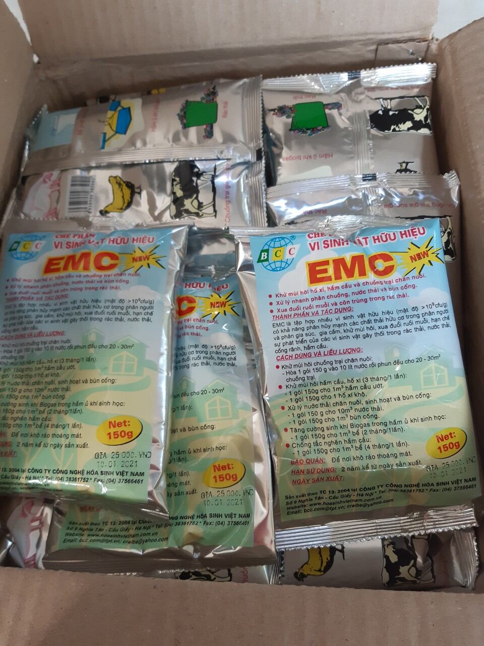 Chế phẩm sinh học emc hàng c hí nh hã ng công ty
