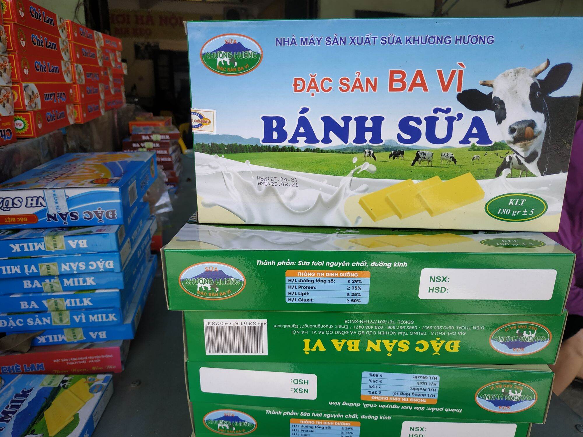 Bánh sữa ba vì 180g