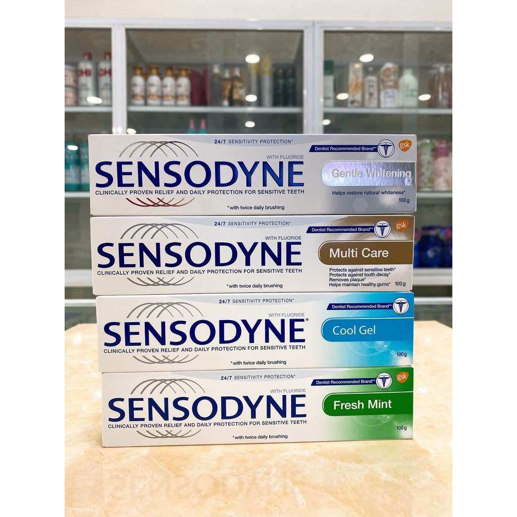 Kem đánh răng chống ê buốt sensodyne