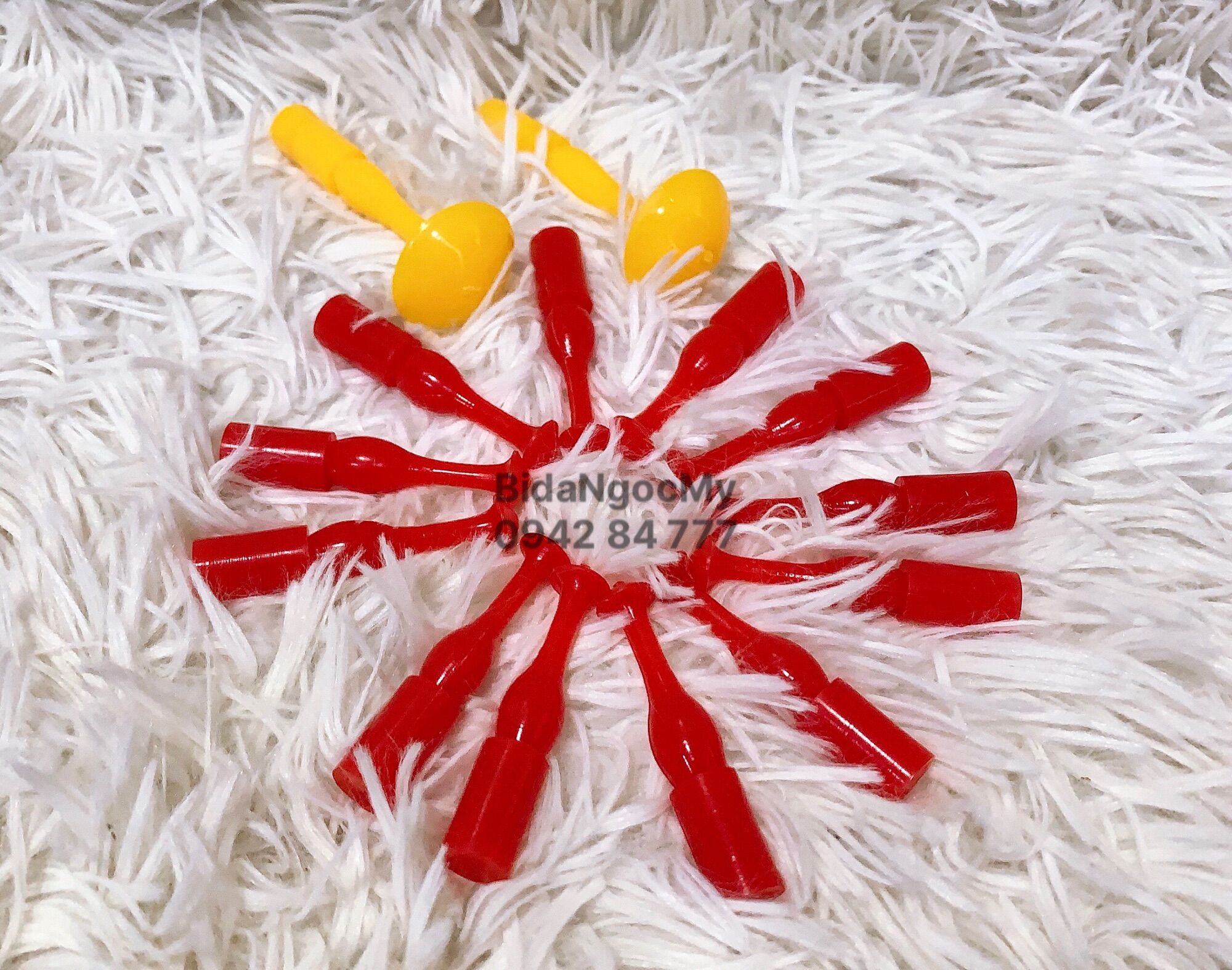 Bộ dù Bida loại nhựa