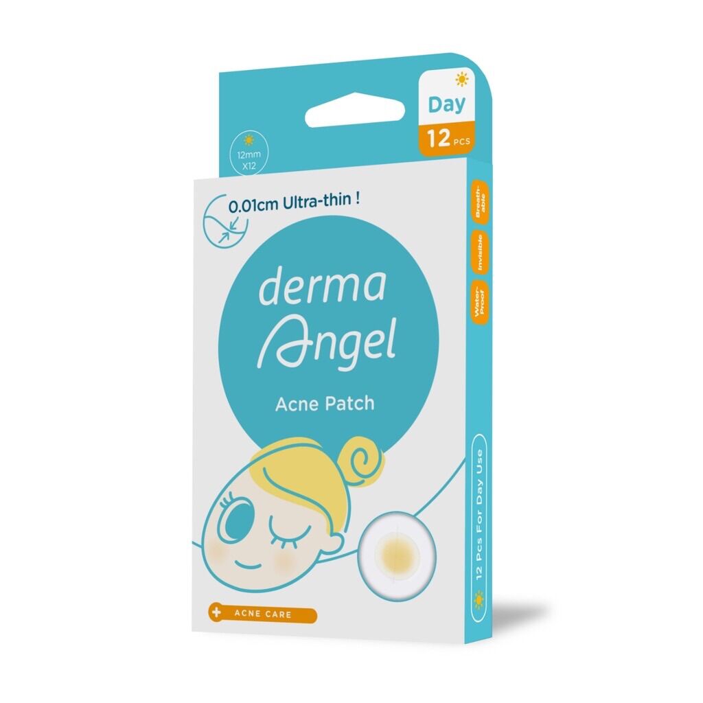 Miếng dán mụn dùng cho ban ngày derma angel
