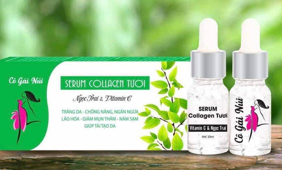 Serum colagen cô gái núi