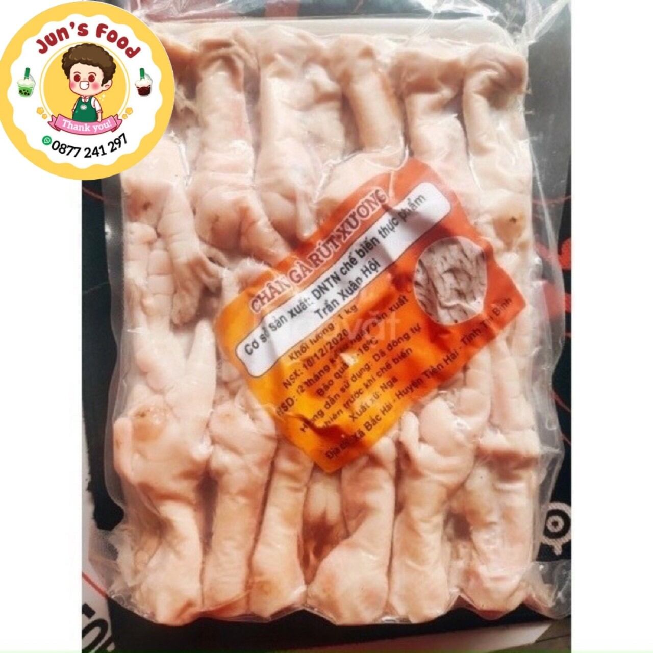 Chân gà rút xương 1kg - chỉ giao hoả tốc hà nội, không giao thường