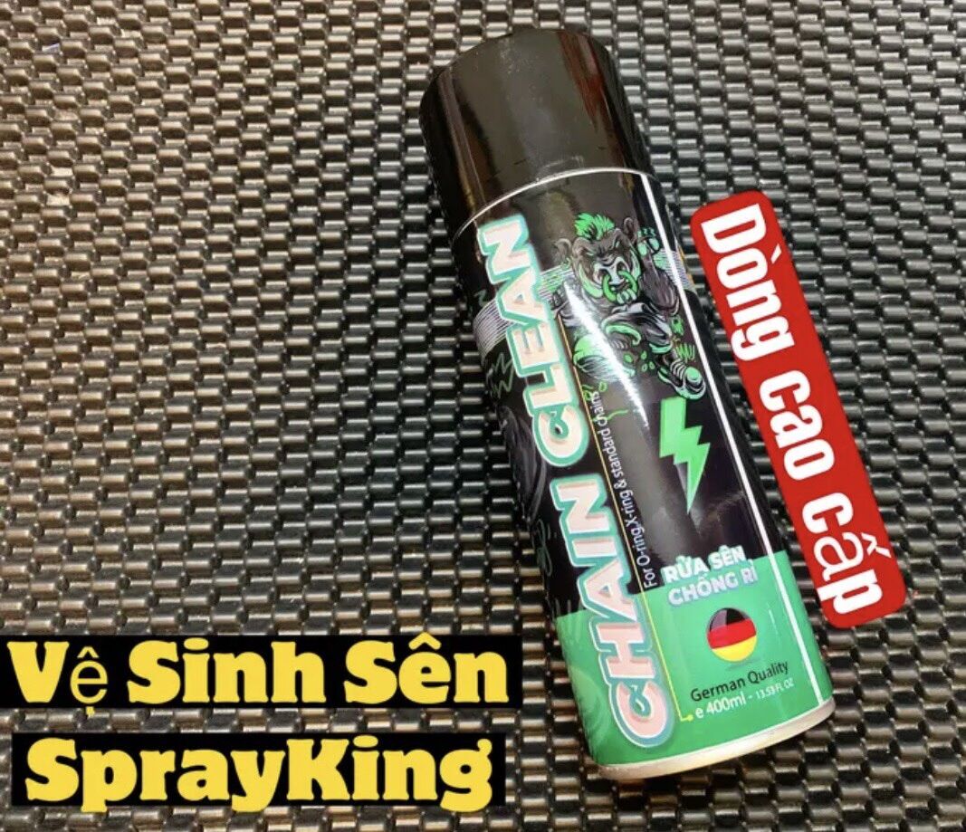 [Tặng bàn chải] Chai xịt Rửa Sên Sprayking phiên bản mới