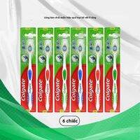 Colgate | Bộ Bàn Chải Đánh Răng Mềm 6 Chiếc Dành Cho Người Lớn, Làm Trắng Răng, Vệ Sinh Răng Miệng, Dành Cho Nướu Và Răng Nhạy Cảm, Bàn Chải Đánh Răng Thủ Công Dùng Tại Nhà