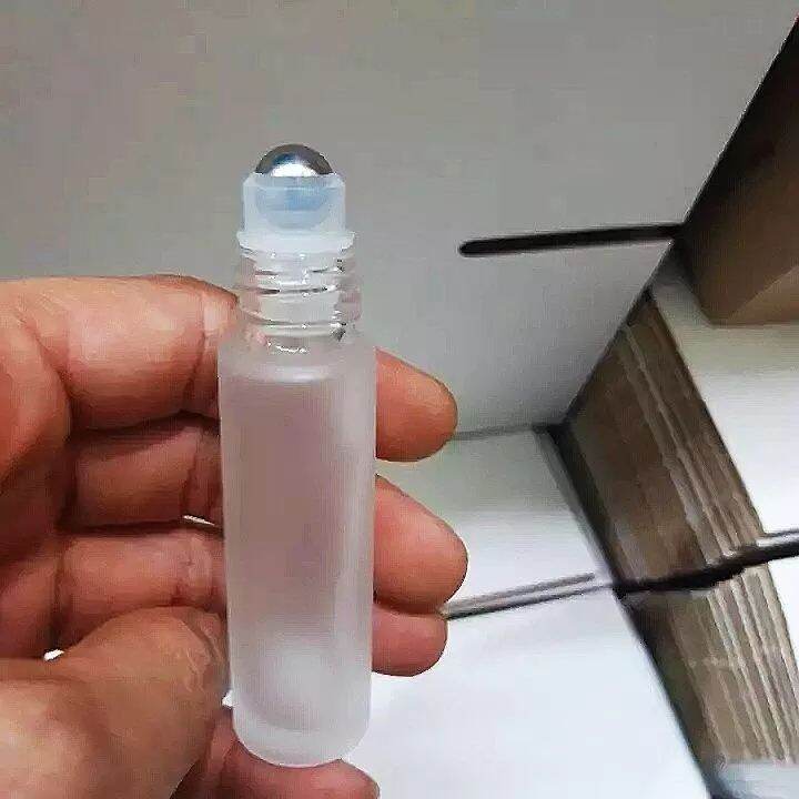 Combo 5 Chai thủy tinh cao cấp có đầu lăn kim loại 10ml, Chiết tinh dầu nước hoa