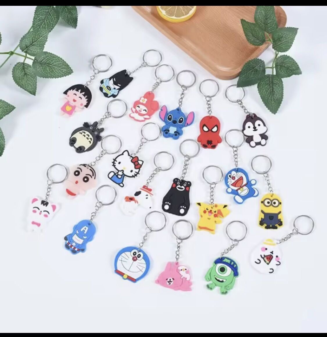 Combo 10 móc khoá doraemon