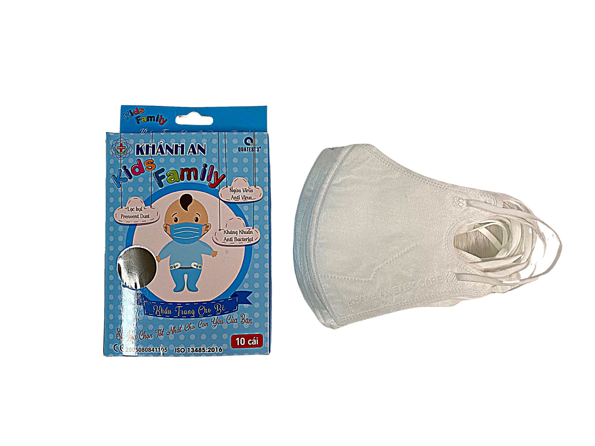 KHẨU TRANG 3D TRẺ EM CAO CẤP SIZE M