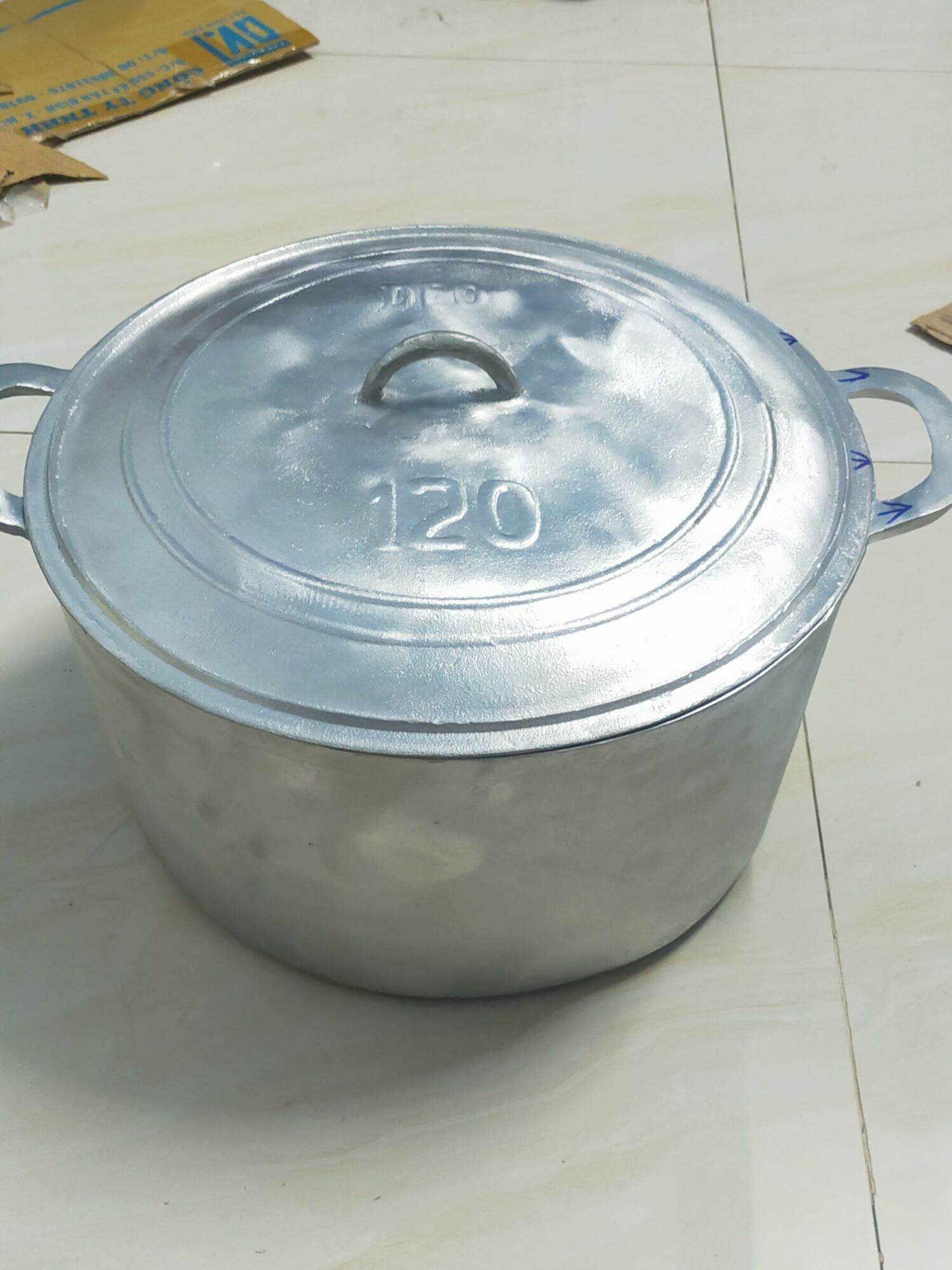 Nồi gang đúc số 120 dk 40cm cao 21cm