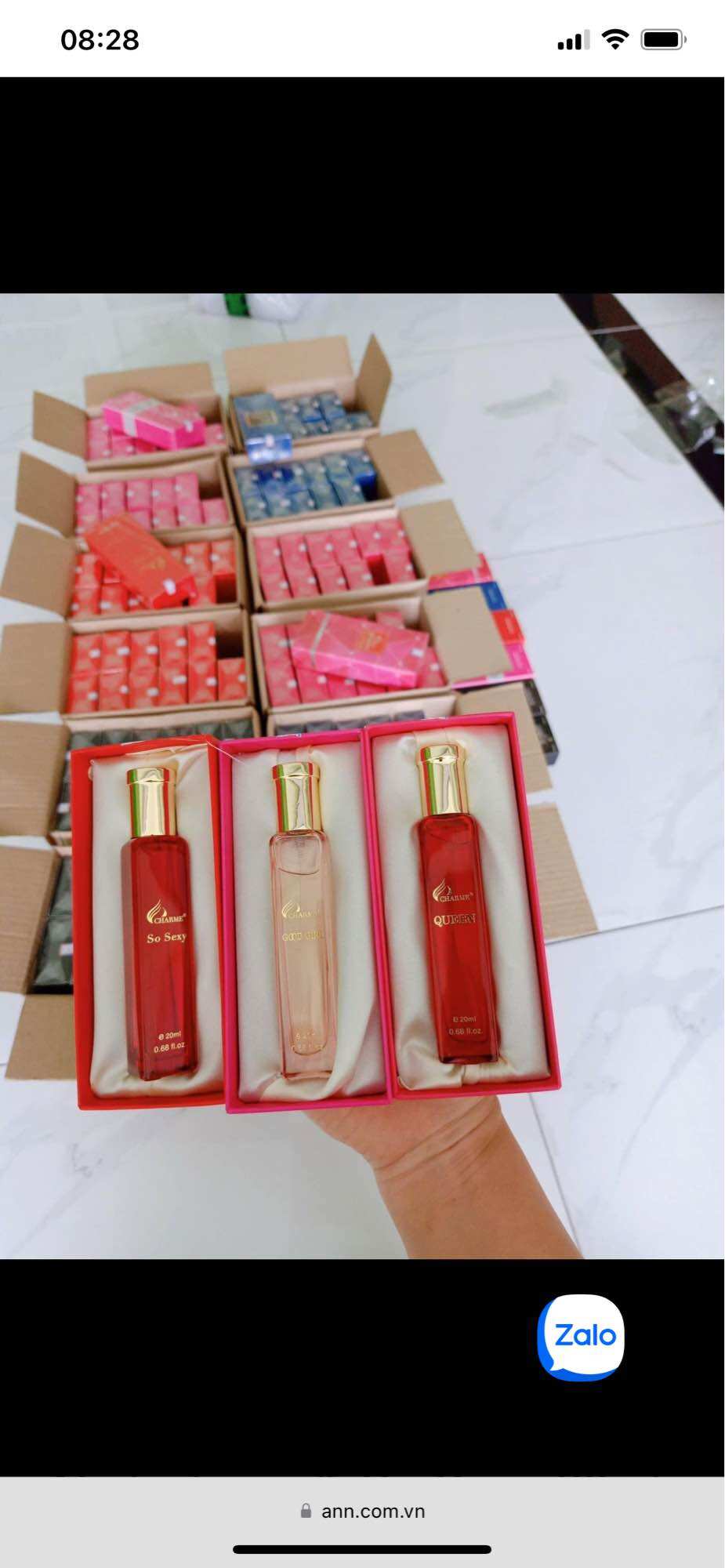 Nước hoa Charme So Sexy đỏ 20ml