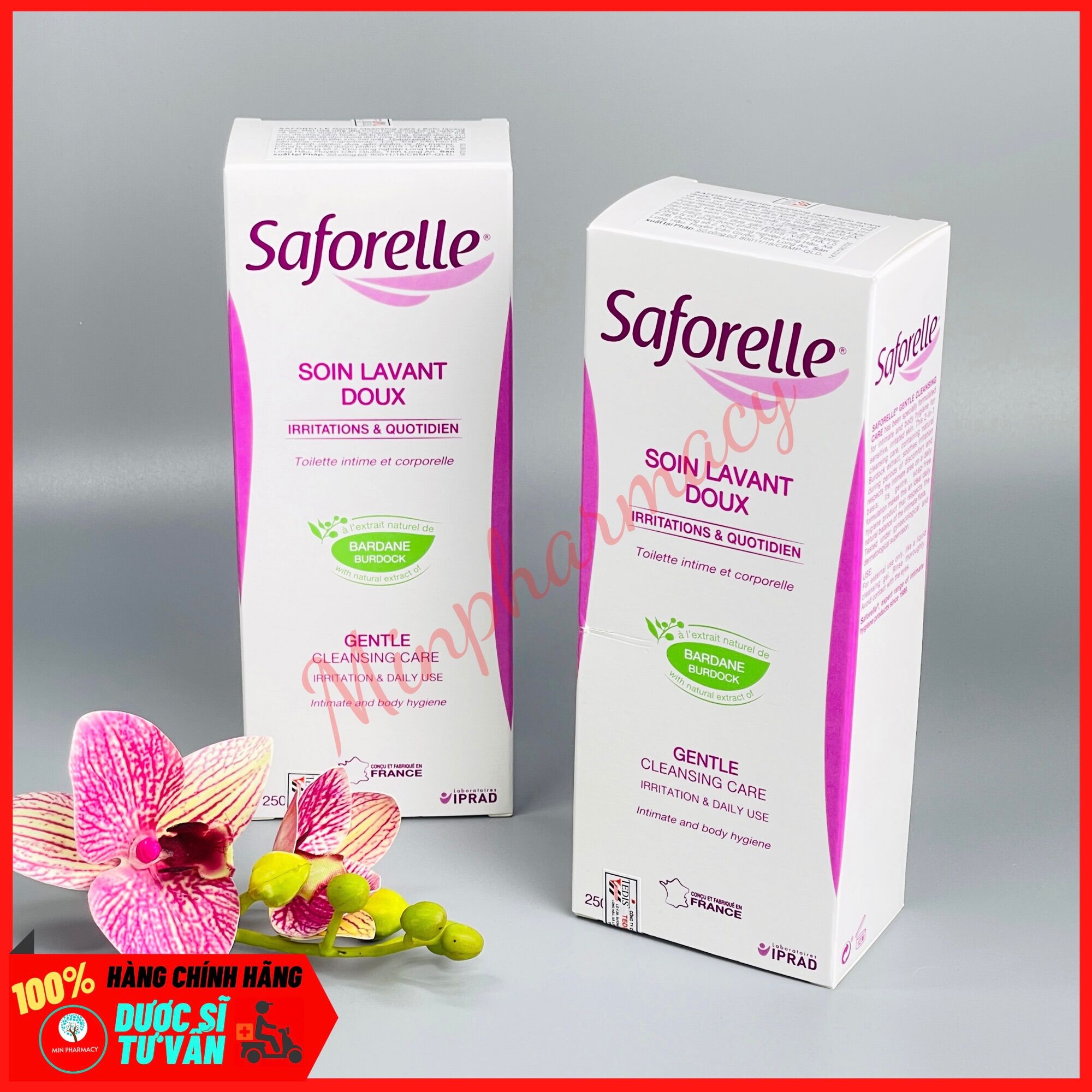 GEL VỆ SINH PHỤ NỮ SAFORELLE 100ml- Minpharmacy