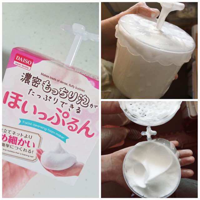 Cốc Tạo Bọt Sữa Rửa Mặt Daiso Nhật Bản