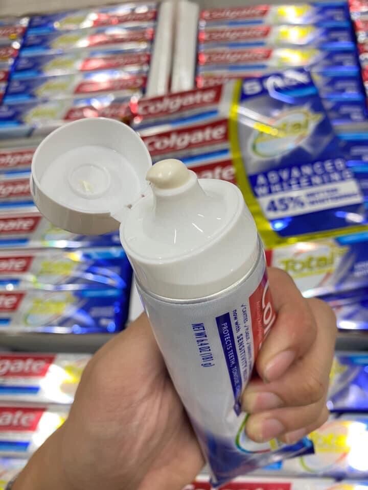 Kem đánh răng Colgate Total Mỹ, 181g - Date luôn mới