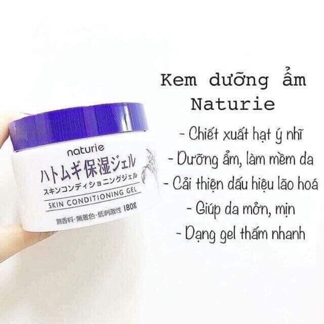 Kem dưỡng ẩm trẻ hoá da Hạt Ý DĨ Hatomugi NHẬT BẢN