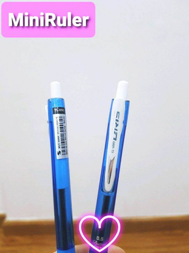 Bút bi Thiên Long TL-095 LARIS (hộp 20 cây-MỰC XANH)