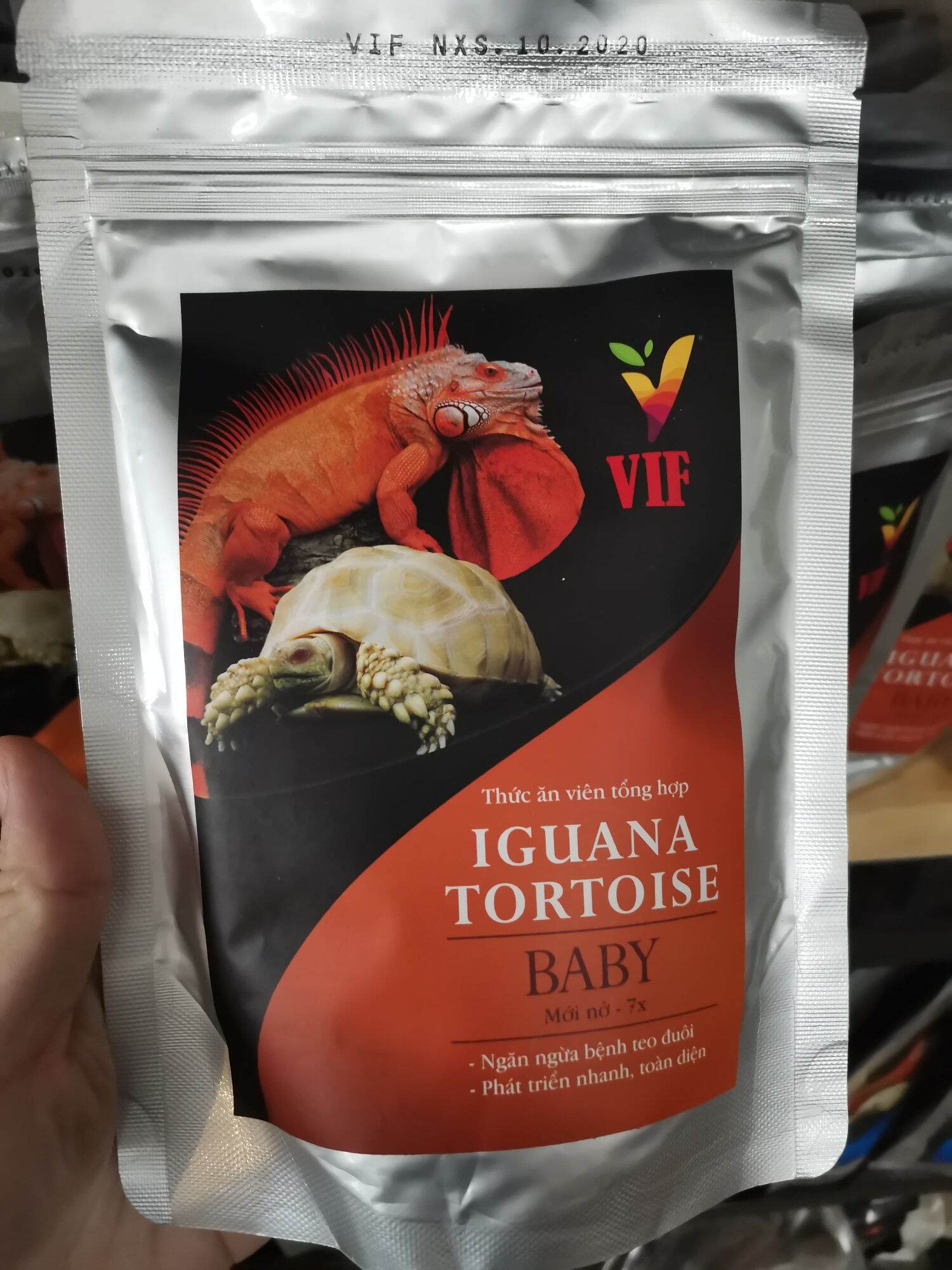 Vif - Thức ăn tổng hợp cho rùa cạn và iguana 200gr