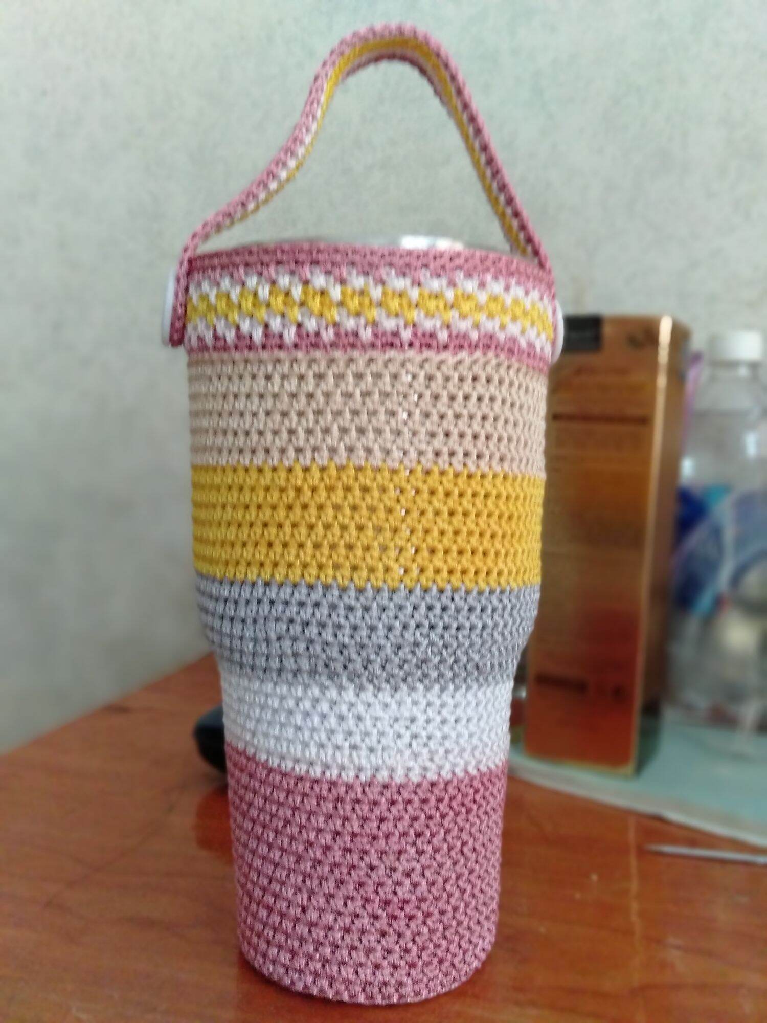 Túi đựng ly giữ nhiệt 900ml ( 20cm-7cm-9cm)