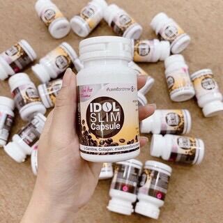 [Hcm]Giảm Cân Coffee Idol Slim Capsule Dạng Viên Màu Trắng Chính Hãng Thái Lan