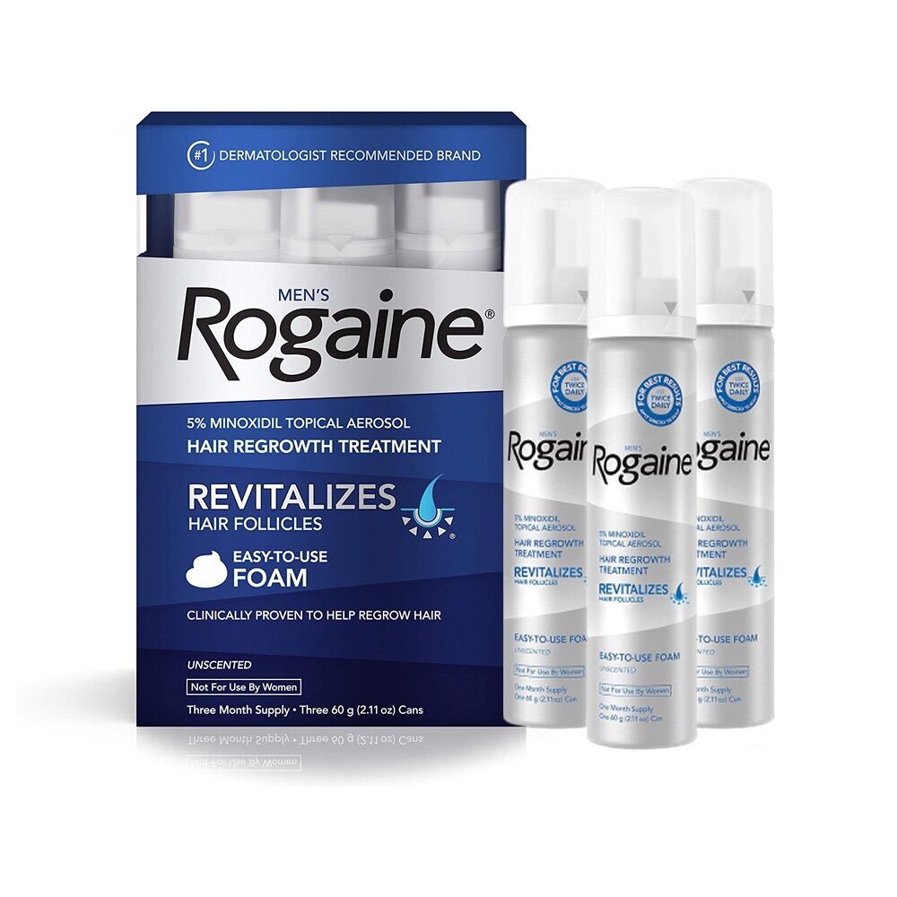 Hỗ trợ mọc tóc minoxidil 5% men's rogaine cho nam