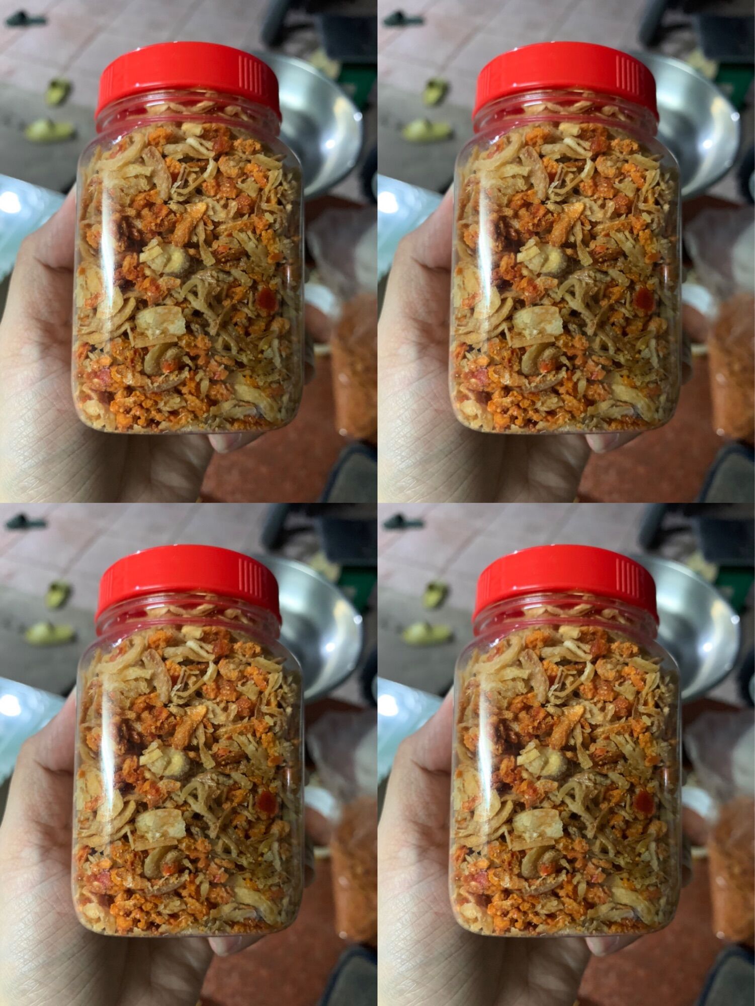 100gr muối tép hành phi giòn ngon