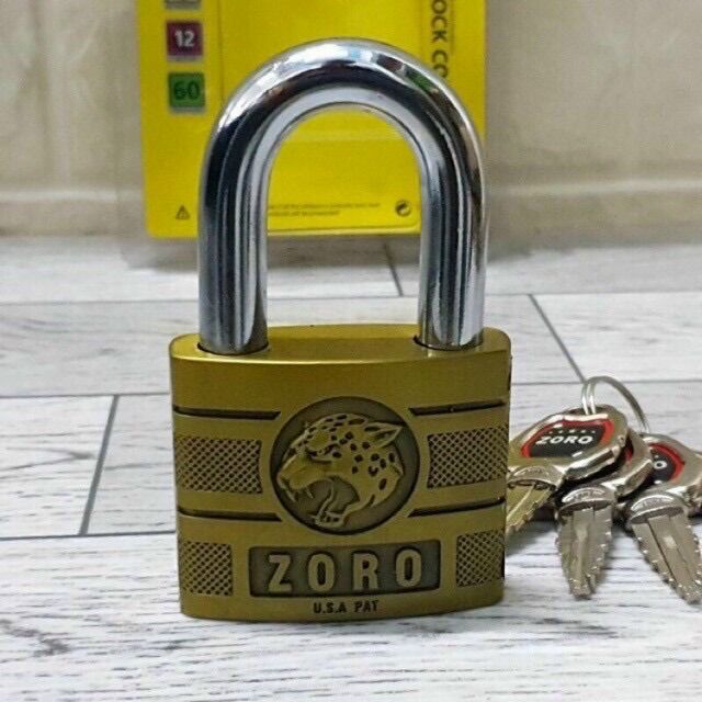 Ổ khoá cửa zoro 6 phân 4 chìa