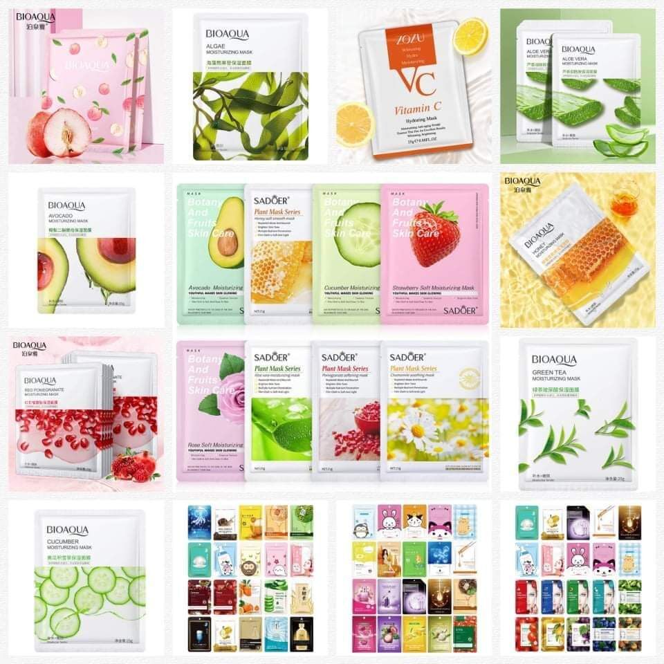 1 miếng mask Bioaqua nội địa Trung