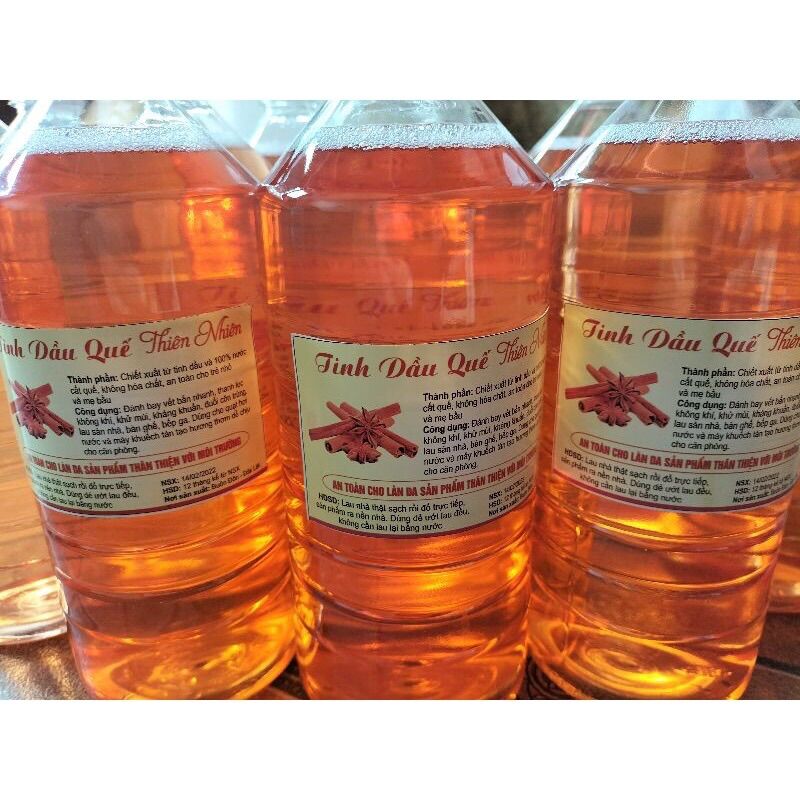 Tinh dầu Quế lau Sàn chai 1 Lít