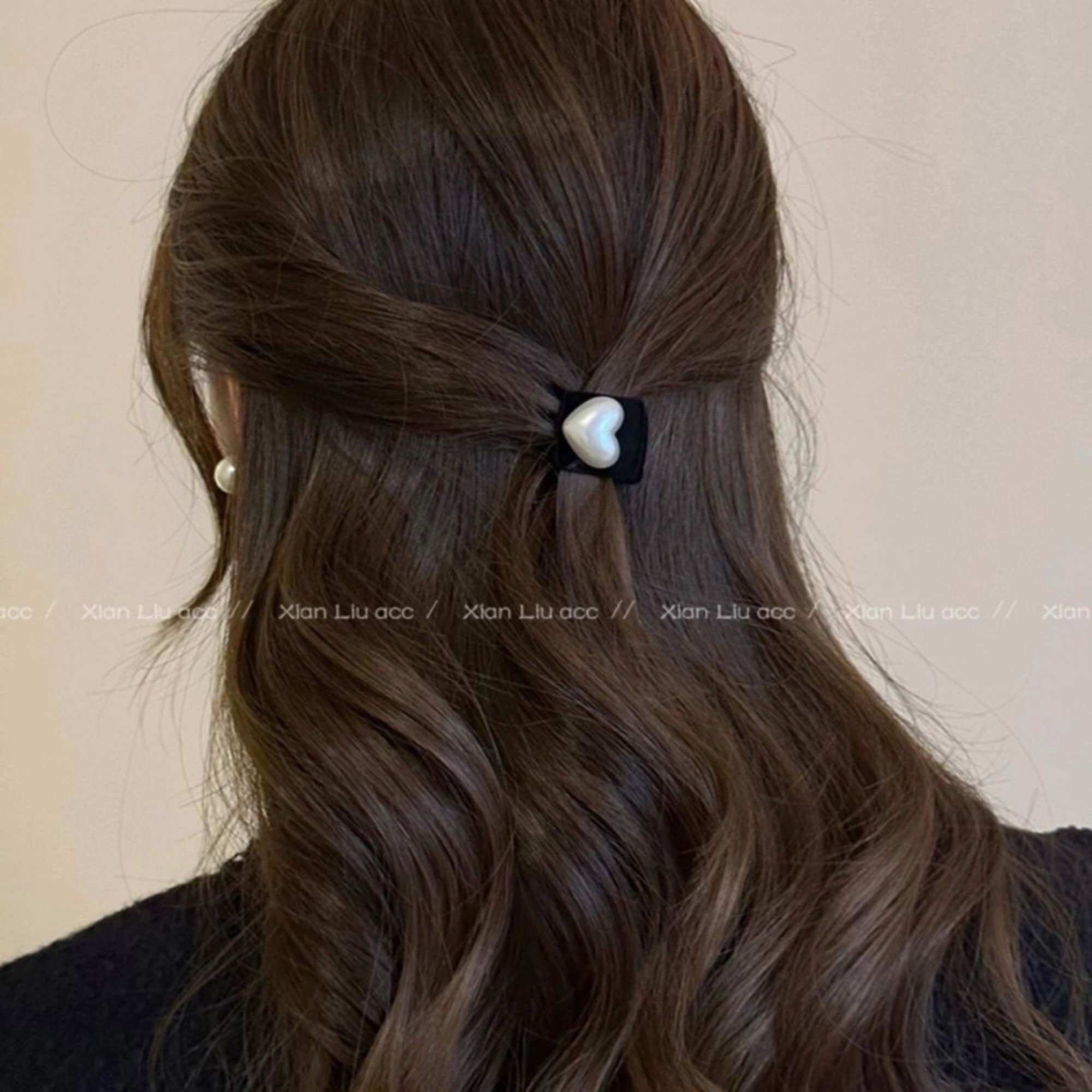 Korean Beaded Hair Clip