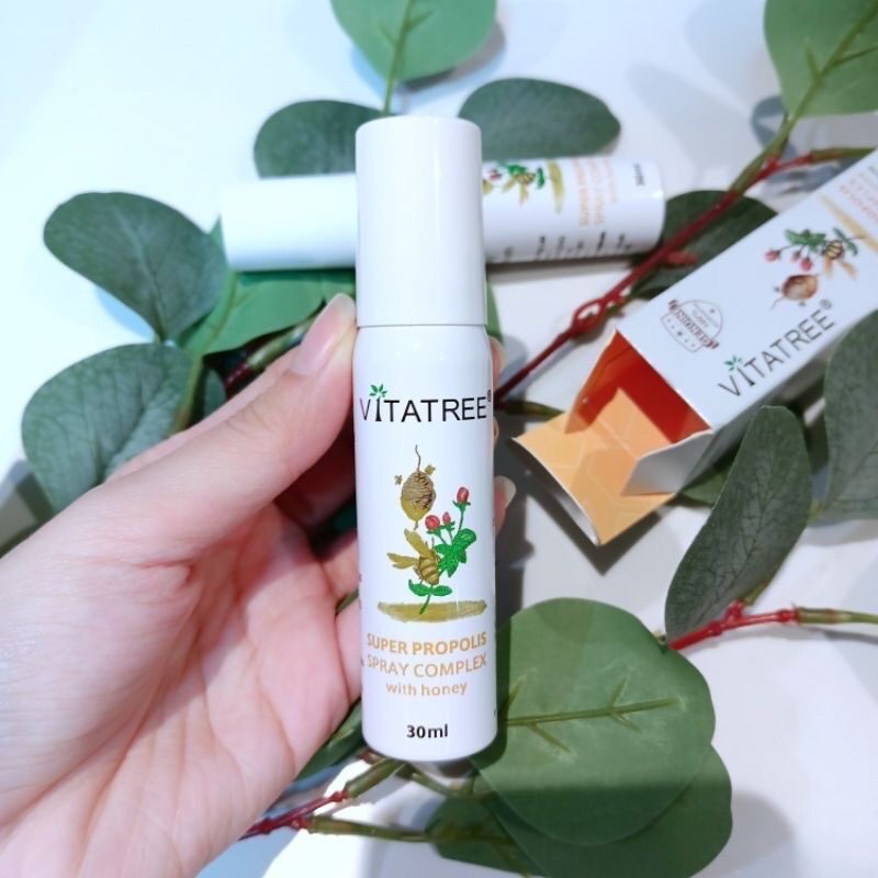 Xịt keo ong vitatree Super Propolis Úc 30ml mẫu mới